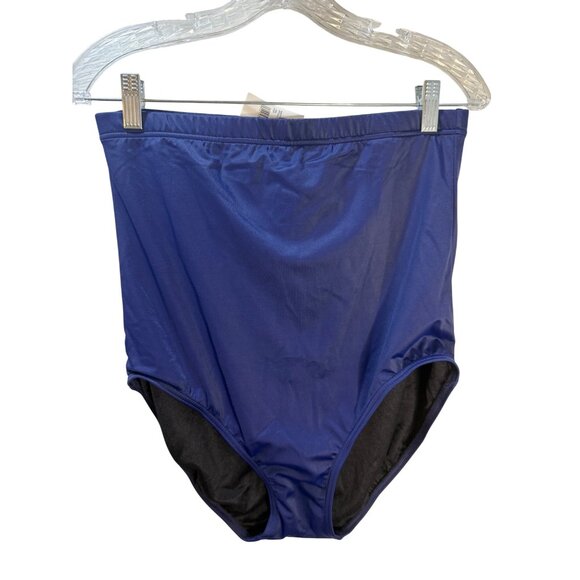 Navy Blue Womens Swim Bottoms‎ Size 12 By Dream Suit Nylon & Spandex With Tags - Picture 4 of 6
